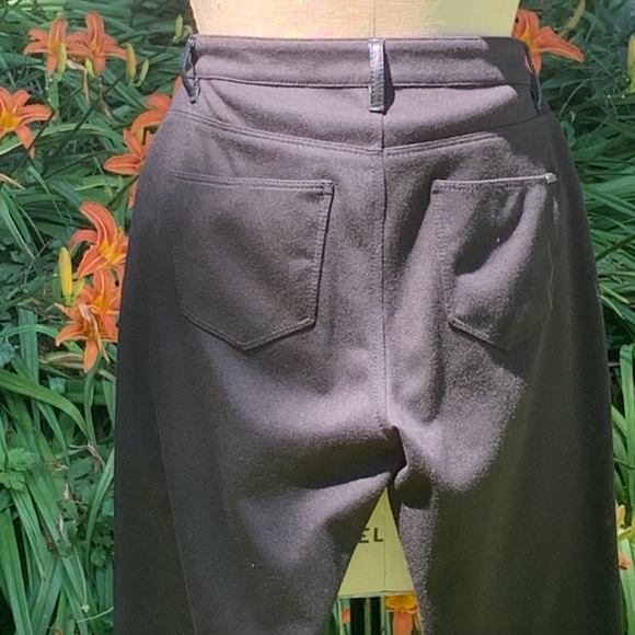 MEXX Stretchy Faux Leather/Fabric Slim-fitting Jeans - Picture 7 of 15